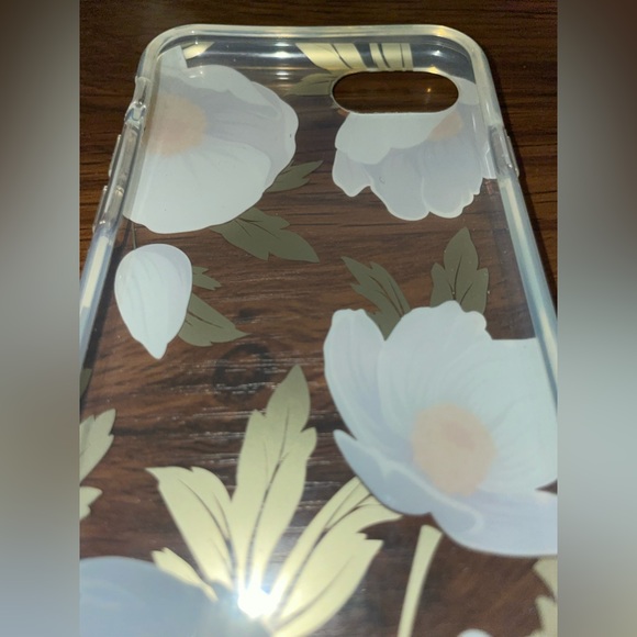 IPhone 7 flower clear phone case - Picture 5 of 6